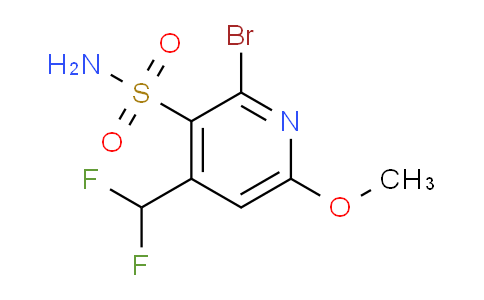 AM124844 | 1805242-81-2 | 2-Bromo-4-(difluoromethyl)-6-methoxypyridine-3-sulfonamide