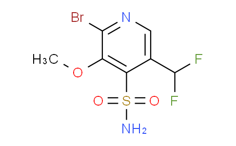 AM124847 | 1805427-84-2 | 2-Bromo-5-(difluoromethyl)-3-methoxypyridine-4-sulfonamide