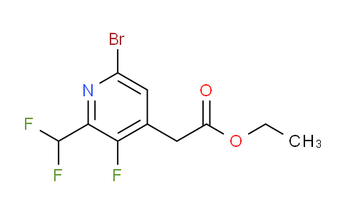 AM124848 | 1805344-88-0 | Ethyl 6-bromo-2-(difluoromethyl)-3-fluoropyridine-4-acetate