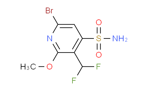 AM124850 | 1805427-98-8 | 6-Bromo-3-(difluoromethyl)-2-methoxypyridine-4-sulfonamide
