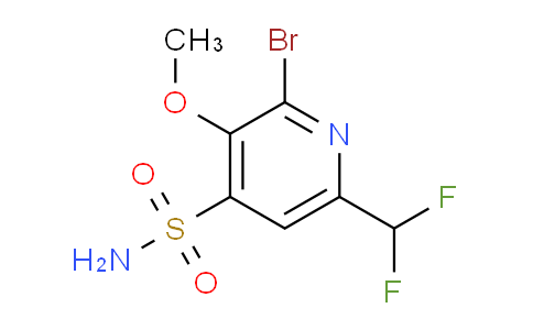 AM124853 | 1805339-98-3 | 2-Bromo-6-(difluoromethyl)-3-methoxypyridine-4-sulfonamide