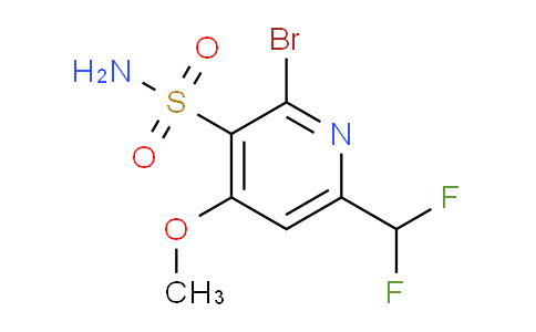 AM124855 | 1805168-37-9 | 2-Bromo-6-(difluoromethyl)-4-methoxypyridine-3-sulfonamide