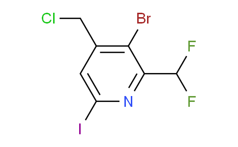 AM124858 | 1805412-23-0 | 3-Bromo-4-(chloromethyl)-2-(difluoromethyl)-6-iodopyridine