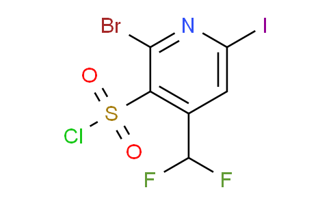 AM124859 | 1804463-94-2 | 2-Bromo-4-(difluoromethyl)-6-iodopyridine-3-sulfonyl chloride