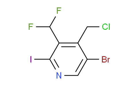 AM124860 | 1805412-31-0 | 5-Bromo-4-(chloromethyl)-3-(difluoromethyl)-2-iodopyridine