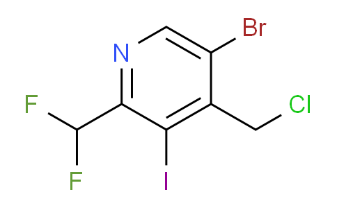 AM124862 | 1806871-02-2 | 5-Bromo-4-(chloromethyl)-2-(difluoromethyl)-3-iodopyridine