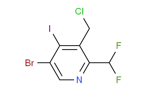 AM124866 | 1804890-06-9 | 5-Bromo-3-(chloromethyl)-2-(difluoromethyl)-4-iodopyridine