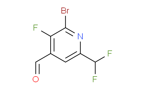AM124867 | 1805241-29-5 | 2-Bromo-6-(difluoromethyl)-3-fluoropyridine-4-carboxaldehyde