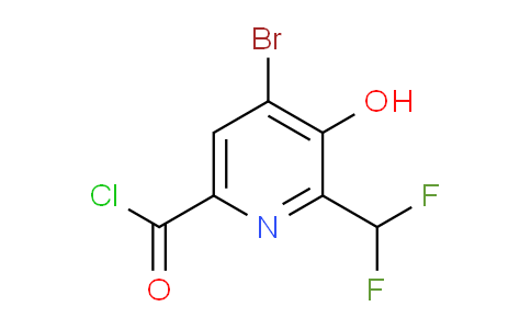 AM124869 | 1805372-74-0 | 4-Bromo-2-(difluoromethyl)-3-hydroxypyridine-6-carbonyl chloride