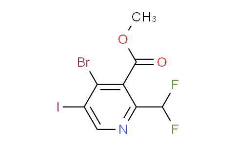 AM124870 | 1806871-49-7 | Methyl 4-bromo-2-(difluoromethyl)-5-iodopyridine-3-carboxylate
