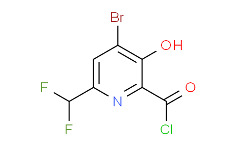 AM124871 | 1806912-16-2 | 4-Bromo-6-(difluoromethyl)-3-hydroxypyridine-2-carbonyl chloride