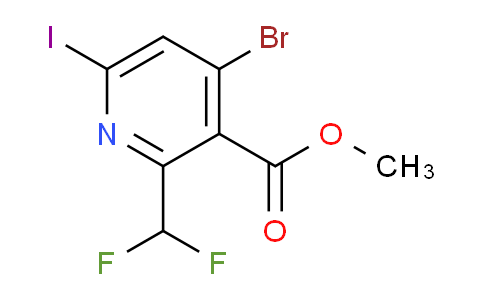 AM124872 | 1805375-96-5 | Methyl 4-bromo-2-(difluoromethyl)-6-iodopyridine-3-carboxylate