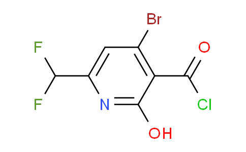 AM124873 | 1804888-47-8 | 4-Bromo-6-(difluoromethyl)-2-hydroxypyridine-3-carbonyl chloride