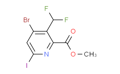 AM124879 | 1805376-04-8 | Methyl 4-bromo-3-(difluoromethyl)-6-iodopyridine-2-carboxylate