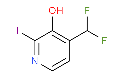AM12488 | 1805316-32-8 | 4-(Difluoromethyl)-2-iodo-3-hydroxypyridine