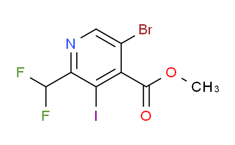 AM124880 | 1806872-07-0 | Methyl 5-bromo-2-(difluoromethyl)-3-iodopyridine-4-carboxylate