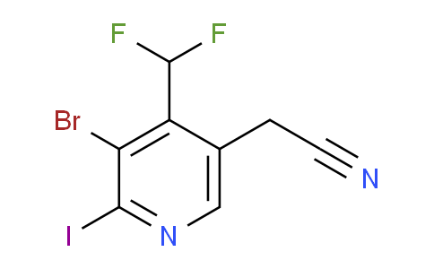 AM124888 | 1807011-04-6 | 3-Bromo-4-(difluoromethyl)-2-iodopyridine-5-acetonitrile