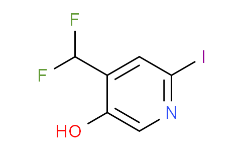 AM12489 | 1806781-64-5 | 4-(Difluoromethyl)-2-iodo-5-hydroxypyridine