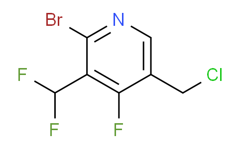 AM124891 | 1806910-78-0 | 2-Bromo-5-(chloromethyl)-3-(difluoromethyl)-4-fluoropyridine