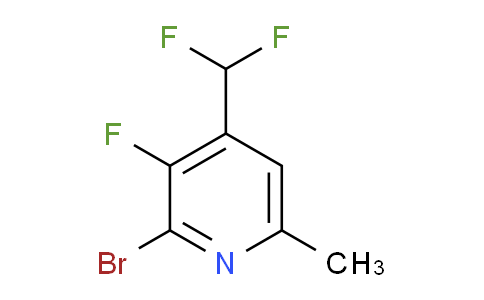 AM124910 | 1804494-39-0 | 2-Bromo-4-(difluoromethyl)-3-fluoro-6-methylpyridine