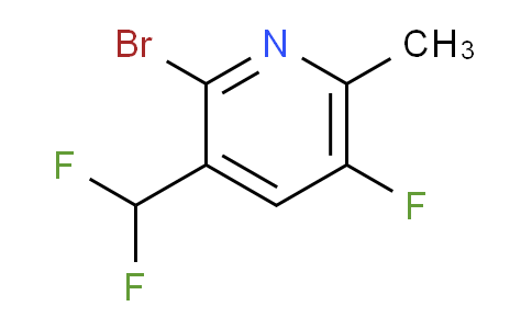 AM124911 | 1806903-31-0 | 2-Bromo-3-(difluoromethyl)-5-fluoro-6-methylpyridine