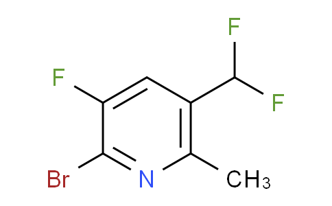 AM124912 | 1805334-29-5 | 2-Bromo-5-(difluoromethyl)-3-fluoro-6-methylpyridine