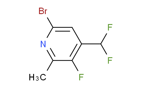 AM124913 | 1804912-45-5 | 6-Bromo-4-(difluoromethyl)-3-fluoro-2-methylpyridine