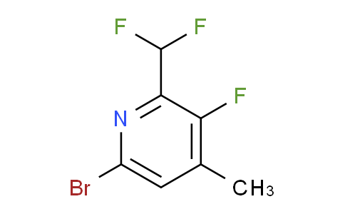 AM124915 | 1805334-66-0 | 6-Bromo-2-(difluoromethyl)-3-fluoro-4-methylpyridine