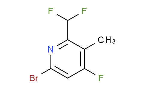 AM124916 | 1804494-54-9 | 6-Bromo-2-(difluoromethyl)-4-fluoro-3-methylpyridine