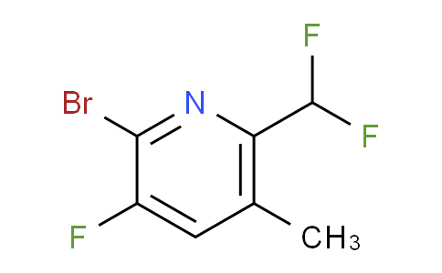 AM124917 | 1806907-03-8 | 2-Bromo-6-(difluoromethyl)-3-fluoro-5-methylpyridine