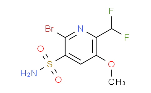 AM124919 | 1805428-16-3 | 2-Bromo-6-(difluoromethyl)-5-methoxypyridine-3-sulfonamide