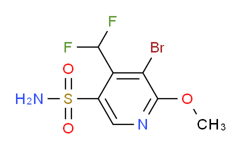 AM124926 | 1805351-97-6 | 3-Bromo-4-(difluoromethyl)-2-methoxypyridine-5-sulfonamide