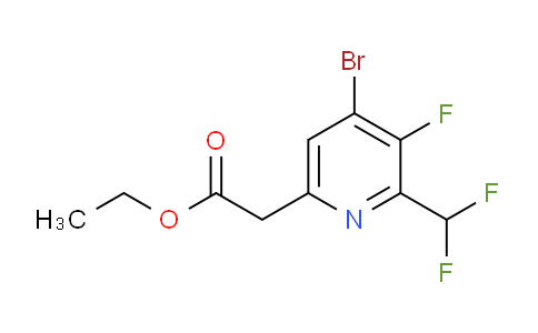 AM124927 | 1805345-07-6 | Ethyl 4-bromo-2-(difluoromethyl)-3-fluoropyridine-6-acetate