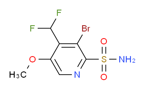 AM124928 | 1806906-26-2 | 3-Bromo-4-(difluoromethyl)-5-methoxypyridine-2-sulfonamide