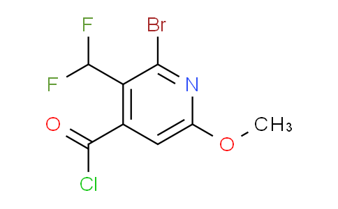 AM124929 | 1806872-59-2 | 2-Bromo-3-(difluoromethyl)-6-methoxypyridine-4-carbonyl chloride