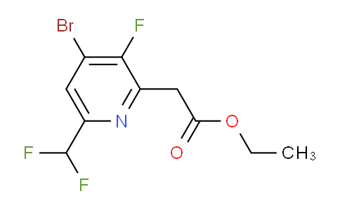 AM124930 | 1806829-26-4 | Ethyl 4-bromo-6-(difluoromethyl)-3-fluoropyridine-2-acetate