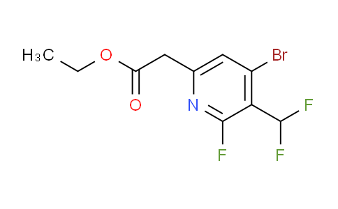 AM124934 | 1805345-14-5 | Ethyl 4-bromo-3-(difluoromethyl)-2-fluoropyridine-6-acetate