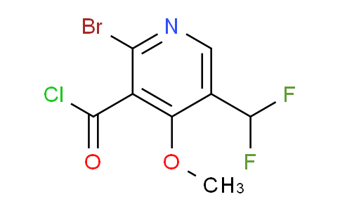 2-Bromo-5-(difluoromethyl)-4-methoxypyridine-3-carbonyl chloride