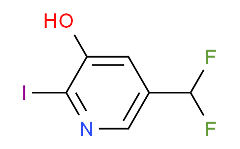 AM12494 | 1803687-50-4 | 5-(Difluoromethyl)-2-iodo-3-hydroxypyridine
