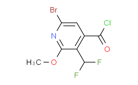 AM124940 | 1805346-62-6 | 6-Bromo-3-(difluoromethyl)-2-methoxypyridine-4-carbonyl chloride