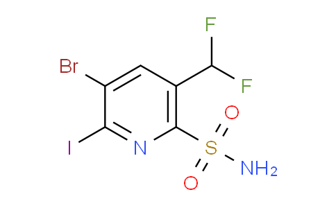 AM124956 | 1805245-57-1 | 3-Bromo-5-(difluoromethyl)-2-iodopyridine-6-sulfonamide