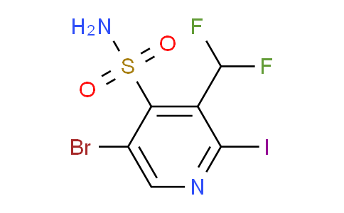 AM124958 | 1806906-65-9 | 5-Bromo-3-(difluoromethyl)-2-iodopyridine-4-sulfonamide