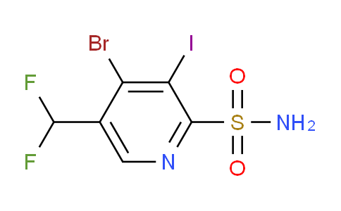 AM124967 | 1805918-91-5 | 4-Bromo-5-(difluoromethyl)-3-iodopyridine-2-sulfonamide