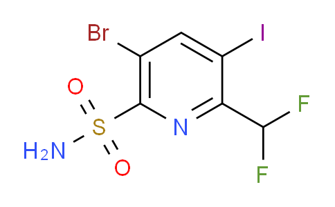 AM124972 | 1805245-78-6 | 5-Bromo-2-(difluoromethyl)-3-iodopyridine-6-sulfonamide