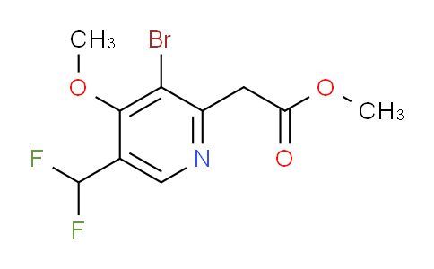 AM124977 | 1805166-95-3 | Methyl 3-bromo-5-(difluoromethyl)-4-methoxypyridine-2-acetate