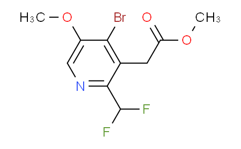 AM124981 | 1806913-01-8 | Methyl 4-bromo-2-(difluoromethyl)-5-methoxypyridine-3-acetate