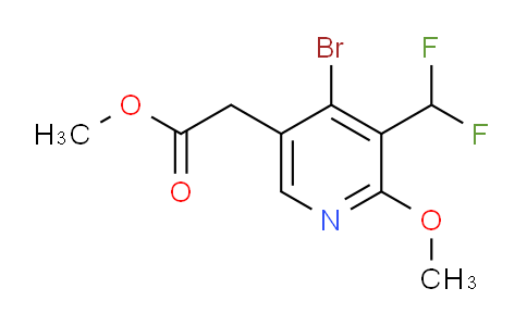 AM124986 | 1806913-05-2 | Methyl 4-bromo-3-(difluoromethyl)-2-methoxypyridine-5-acetate