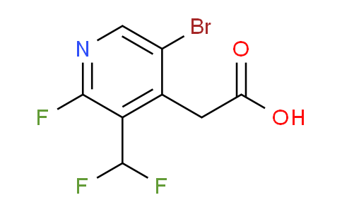 AM124987 | 1805242-41-4 | 5-Bromo-3-(difluoromethyl)-2-fluoropyridine-4-acetic acid