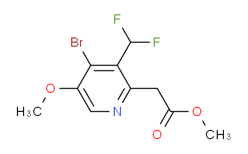 AM124990 | 1805429-82-6 | Methyl 4-bromo-3-(difluoromethyl)-5-methoxypyridine-2-acetate