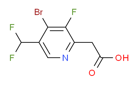 AM124993 | 1805402-25-8 | 4-Bromo-5-(difluoromethyl)-3-fluoropyridine-2-acetic acid